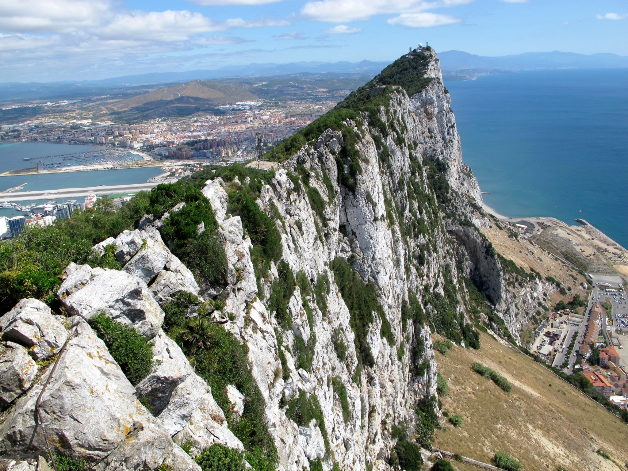 Andalusien Fels von Gibraltar