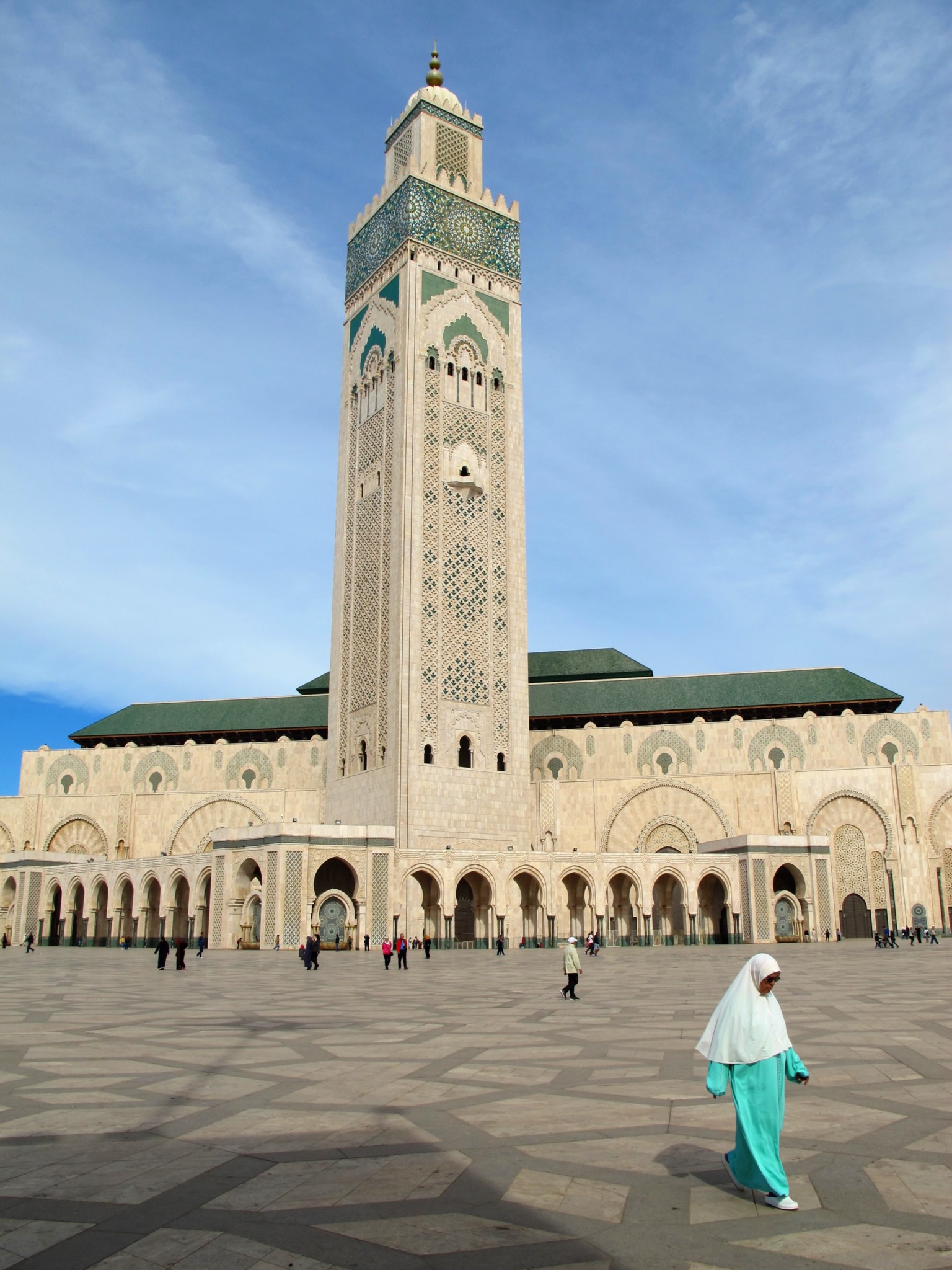 Casablanca - die Moschee Mohammed II